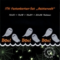 Festonborten-Set Geisterwelt 10x10 + 13x18 + 16x26 + 20x36, Endlosornament, Endlosborte
