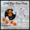 ITH Halloween Tic-Tac-Toe-Set 13x18 Rahmen