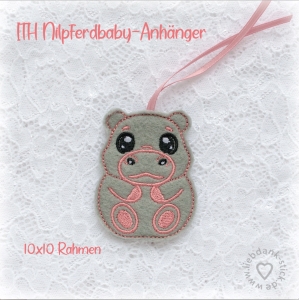 ITH-Anhnger-Nilpferdbaby