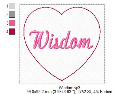 Bild 1 von Magische Herzen, 12 ITH  Mugrug in deutsch und englisch, 10x10 Rahmen