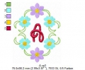 Bild 6 von Stickdatei Herzen Monogramm ABC 10x10