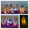 Bild 19 von ITH LED Teelicht Cover Tanne 10x10 Weihnachten