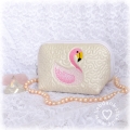 Bild 4 von ITH Quilttasche Flamingo 13x18 oder 16x26 Rahmen, inkl. Schnittmuster  / (Rahmengröße:) 13x18 Rahmen