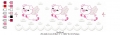Bild 6 von Fliegendes Schweinchen Festonbortenset + Doodle Applikation, Endlosornament, Endlosborte