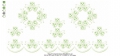Bild 9 von Stickdatei (Set) Wing Needlework Sommer Ornamnet 10x10 + 20x36 Rahmen, Festonborte