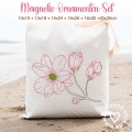 Bild 1 von Magnolie-Ormanenten-Set