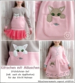 Stickdateien-Set  Katze mit Mäuschen 10x10, inkl. auch als Applikation