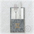 Bild 13 von ITH Filz - Bestecktaschen Sternzeichen, 10x10 Rahmen