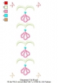 Bild 6 von Endlos Ornament Lea,  Endlos-Stickmusterset 10x10 + 13x18 + 16x26 + 20x36 Rahmen