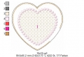 Bild 4 von ITH Wing Needlework Herz-Ringkissen-Set 10x10 + 13x18 + 16x26 Rahmen