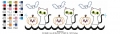 Bild 5 von Halloween Festonbortenset 10x10 + 13x18 + 16x26 + 20x36, Endlosornament, Endlosborte